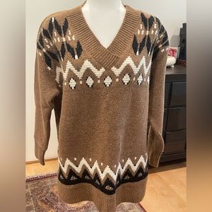 NWOT V-neck sweater